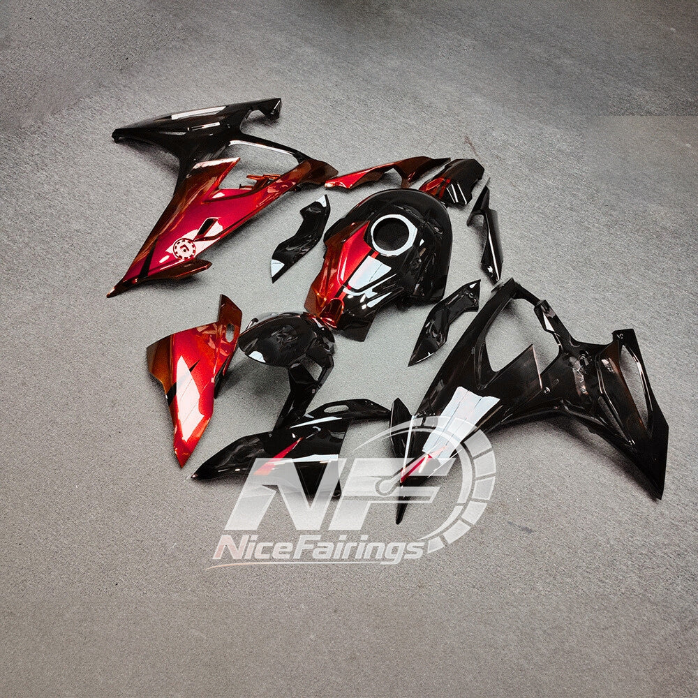 For BMW S1000RR 2019-2022 Track Edition Motorcycle Fairing Kit, Aftermarket ABS Body Panels | NiceFairings - front angle image