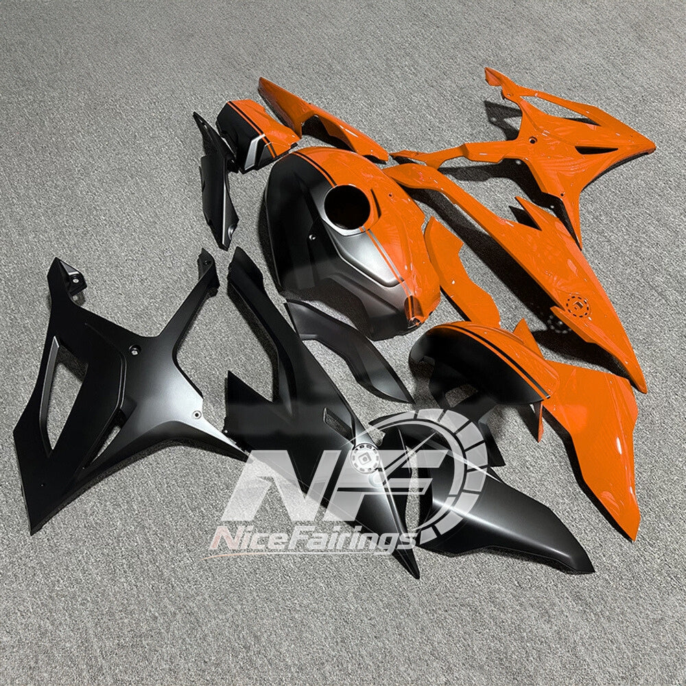 For BMW S1000RR 2019-2022 Carbon Look Full Fairing Kit, Painted ABS Motorcycle Plastics | NiceFairings - side angle image