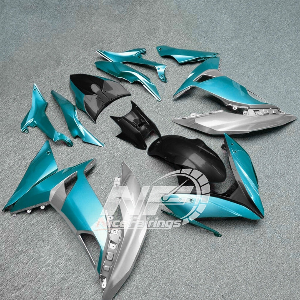 KAWASAKI Ninja 650 2017-2019 Sportbike Bodywork Style 35 | NiceFairings - side angle image