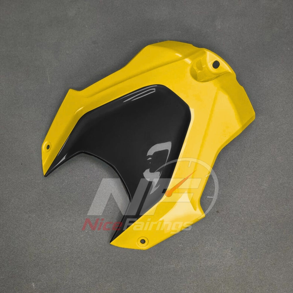 For BMW S1000RR 2025-2026 Yellow Black Painted ABS Fairings with Complete Replacement Bodywork | NiceFairings - side angle image