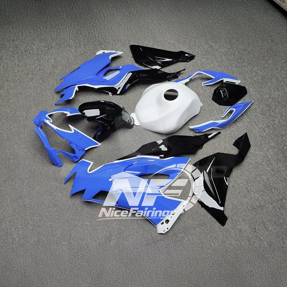 For Kawasaki Ninja ZX-6R 636 2019-2023 Custom Fairings Matte Black Premium Edition | NiceFairings - side angle image