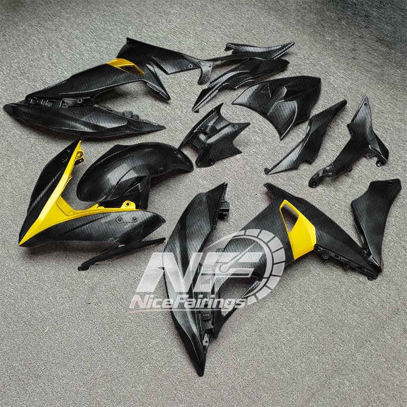 KAWASAKI Ninja 650 ER-6F 2017-2019 ABS Fairing Kit Style 01 | NiceFairings - side angle image