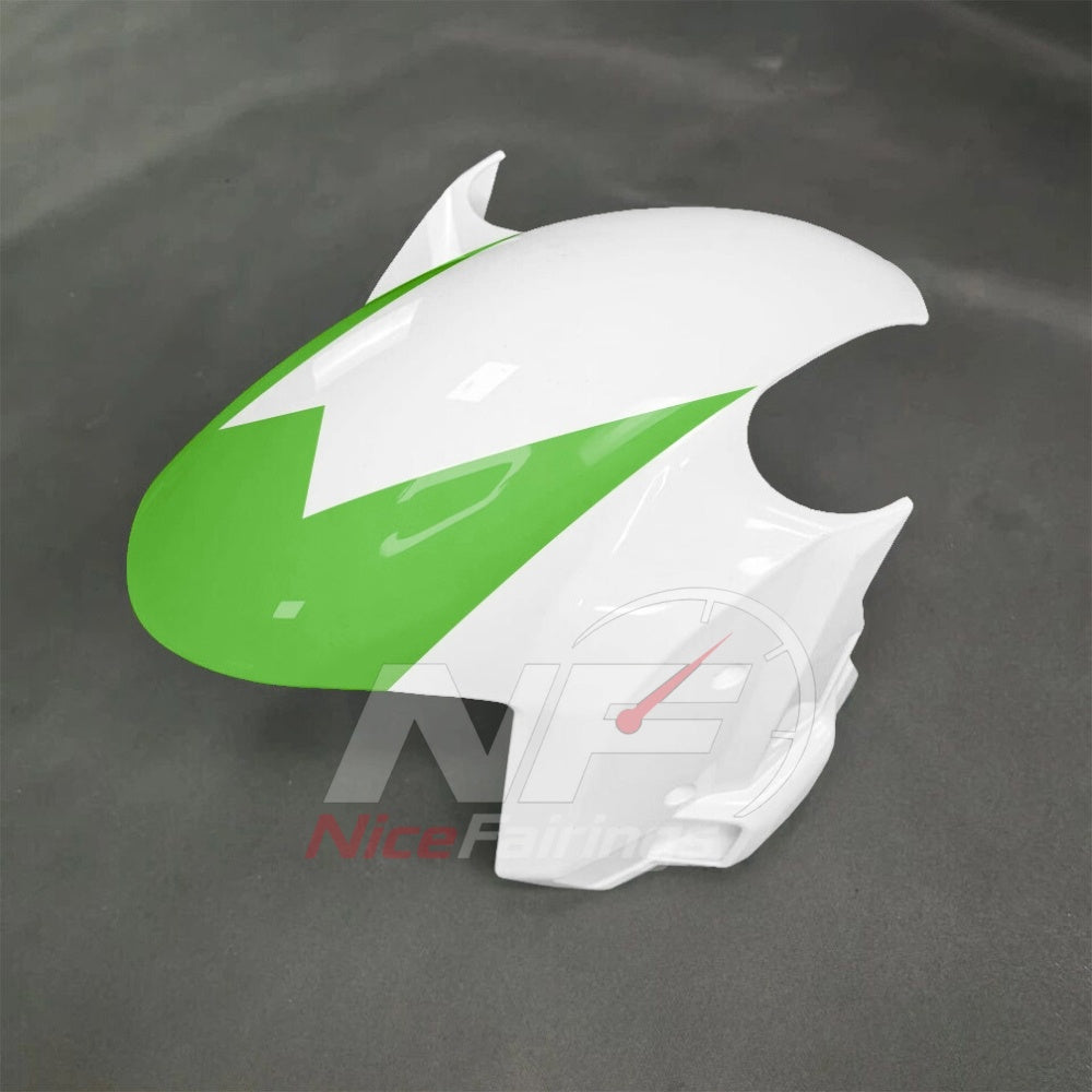 For BMW S1000RR 2025-2026 Green Black Motorcycle Fairing Kit with Aftermarket Body Panels | NiceFairings - side angle image