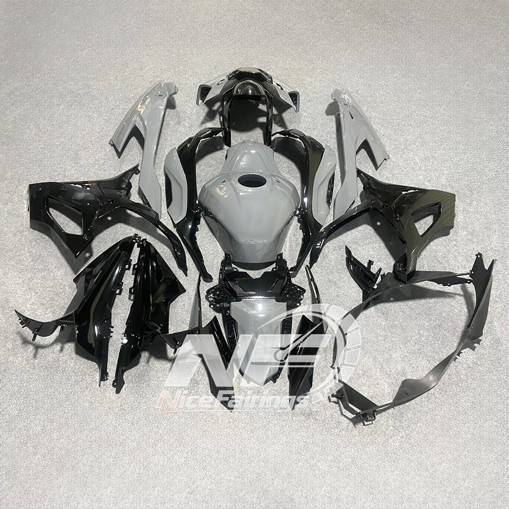 For BMW S1000RR 2019-2022 M Motorsport Tank Cover ABS Fairing Kit, Custom Painted Motorcycle Bodywork | NiceFairings - side angle image