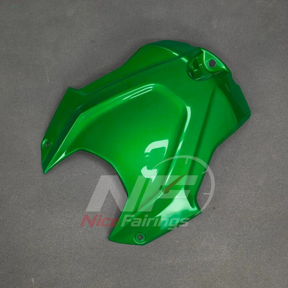 For BMW S1000RR 2025-2026 Green Black ABS Body Kit with Street and Track Fairing Panels | NiceFairings - side angle image