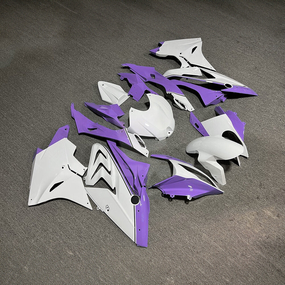 For BMW S1000RR 2017-2018 Track Edition Standard No Tank Cover Full Fairing Kit, Painted ABS Motorcycle Plastics | NiceFairings - side angle image
