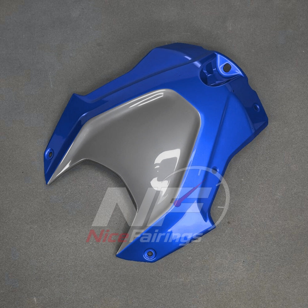 For BMW S1000RR 2025-2026 Blue Black Motorcycle Fairing Kit with Aftermarket Body Panels | NiceFairings - side angle image
