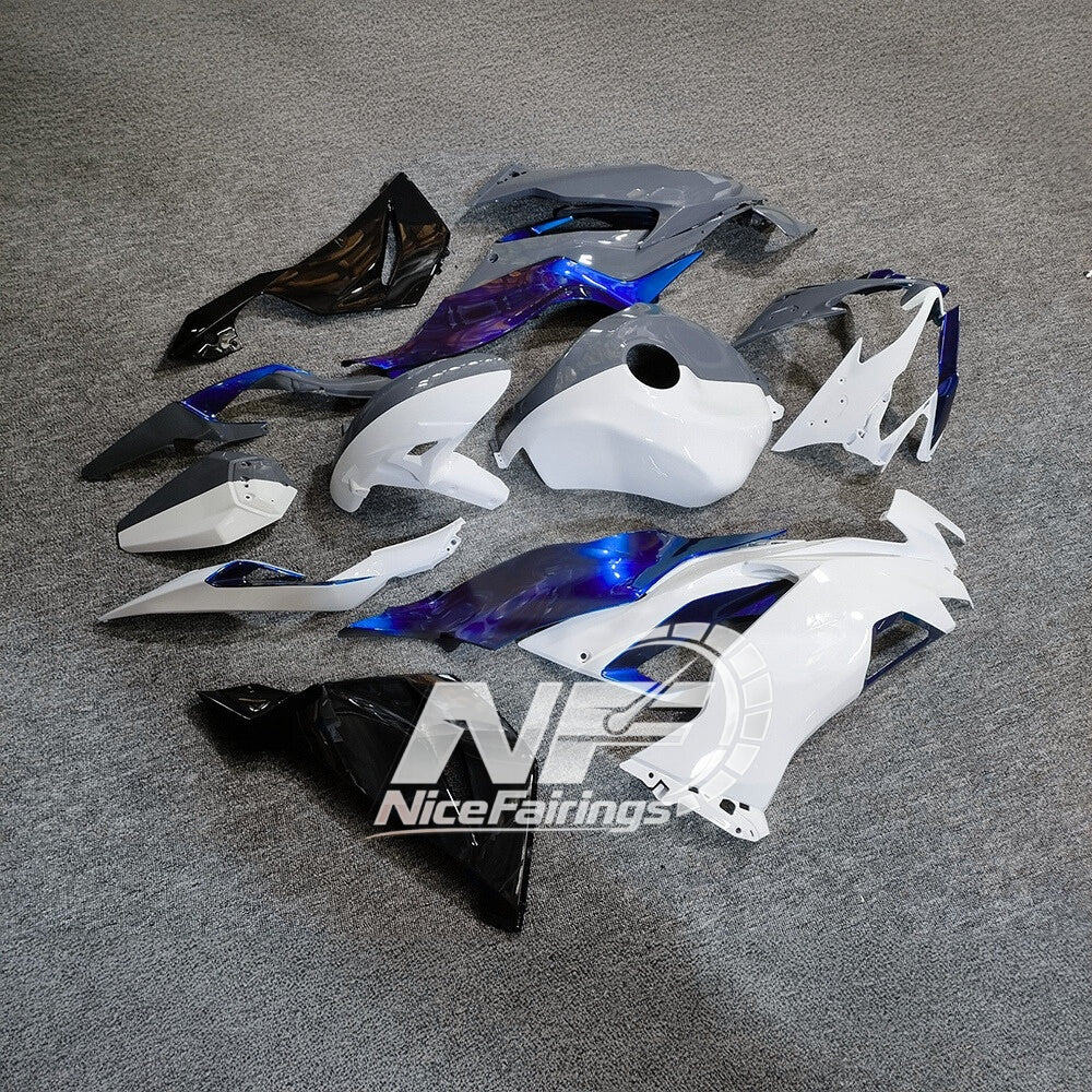 Kawasaki ZX6R 636 2019-2023 ABS Fairing Kit Street Bodywork Tank Cover | NiceFairings - side angle image