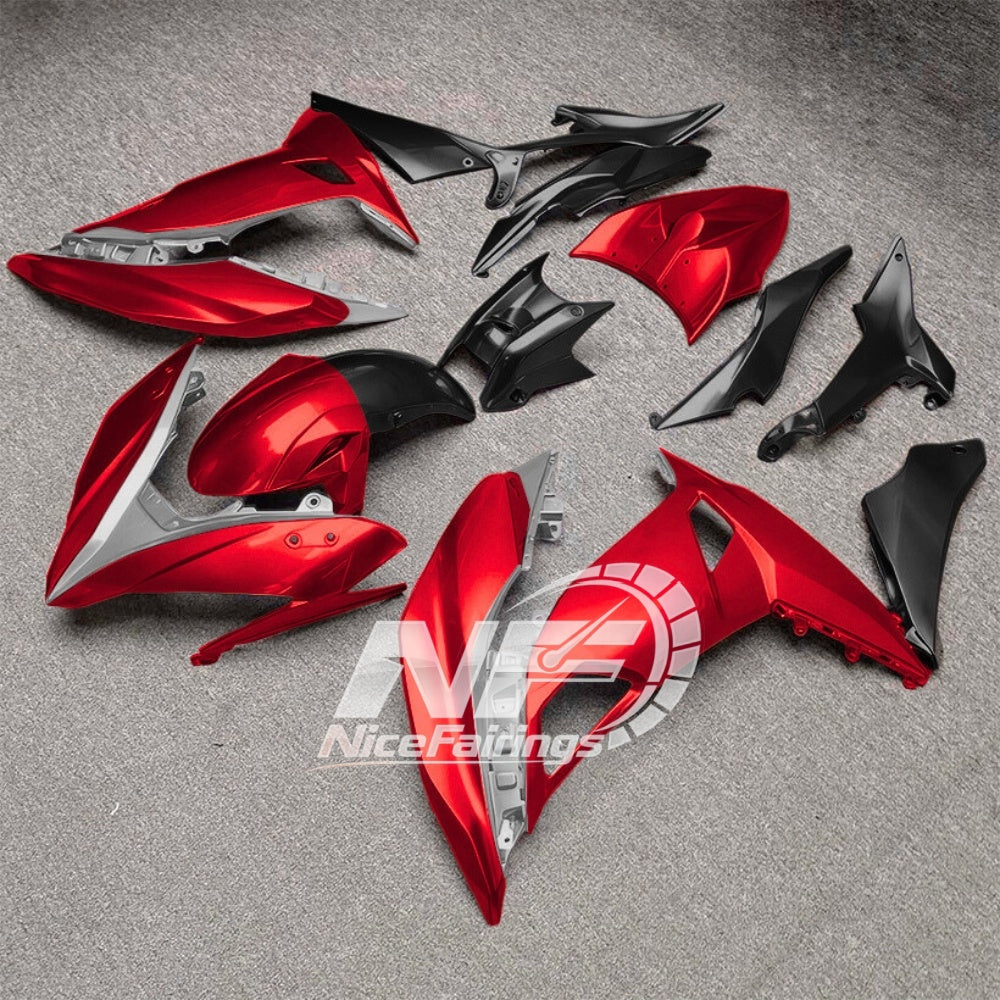 KAWASAKI Ninja 650 ER-6F 2017-2019 ABS Fairing Kit Style 41 | NiceFairings - side angle image