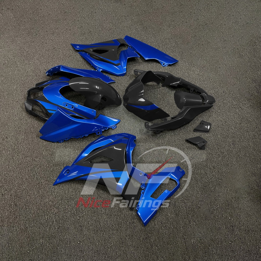 For Suzuki GSXR1000 K17 2017-2026 Painted ABS Fairings Blue Complete Bodywork | NiceFairings - side angle image