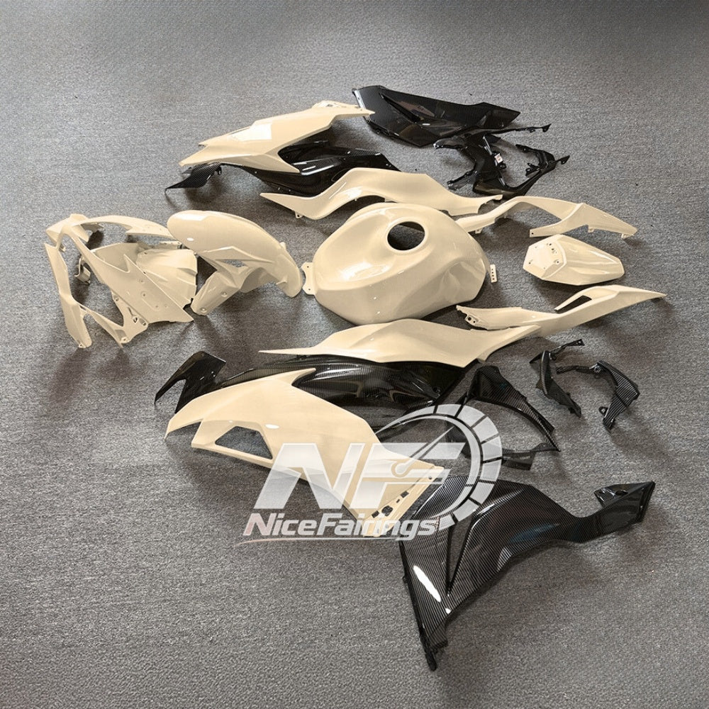 For Kawasaki ZX-6R 636 2019-2023 Replacement Fairing Set Aftermarket Panels Premium Edition | NiceFairings - side angle image
