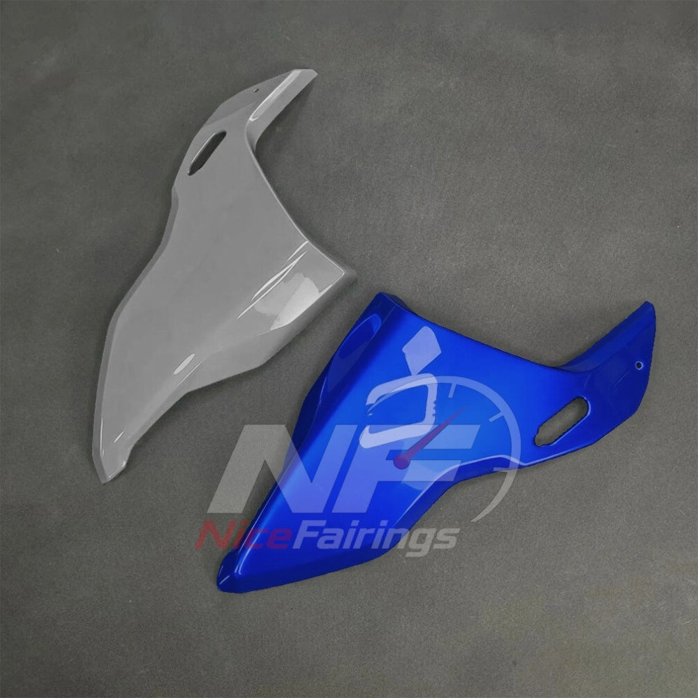 For BMW S1000RR 2025-2026 Blue Black Painted ABS Fairings with Complete Replacement Bodywork | NiceFairings - side angle image