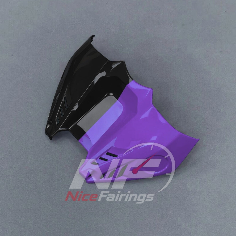 For Honda CBR1000RR-R 2024-2026 Purple Black Painted ABS Fairings with Complete Replacement Bodywork | NiceFairings - side angle image