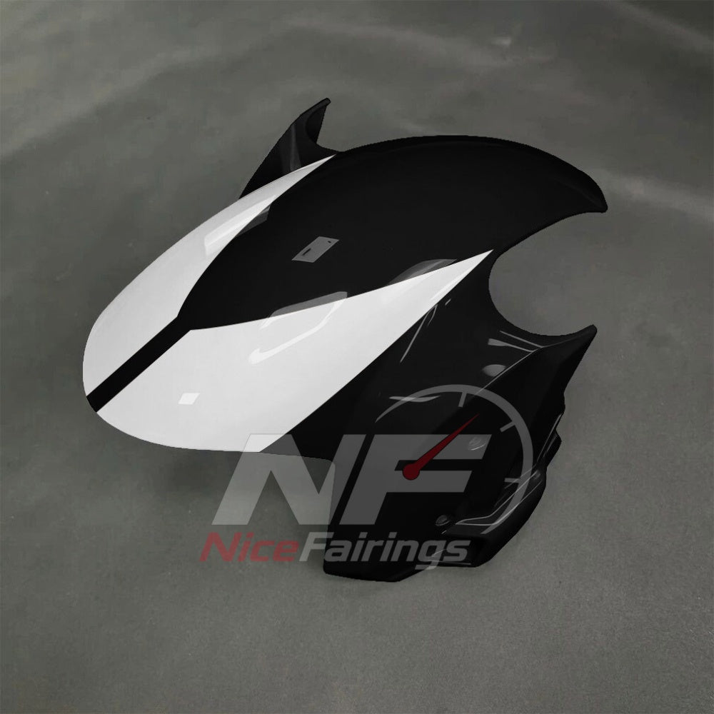 For BMW S1000RR 2025-2026 Red Black Painted ABS Fairings with Complete Replacement Bodywork | NiceFairings - side angle image