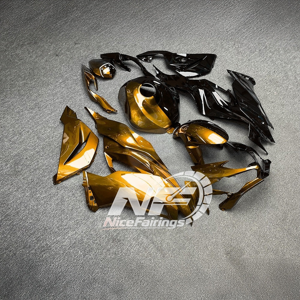 Kawasaki ZX6R 636 2019-2023 ABS Fairing Kit Track Edition Tank Cover | NiceFairings - side angle image