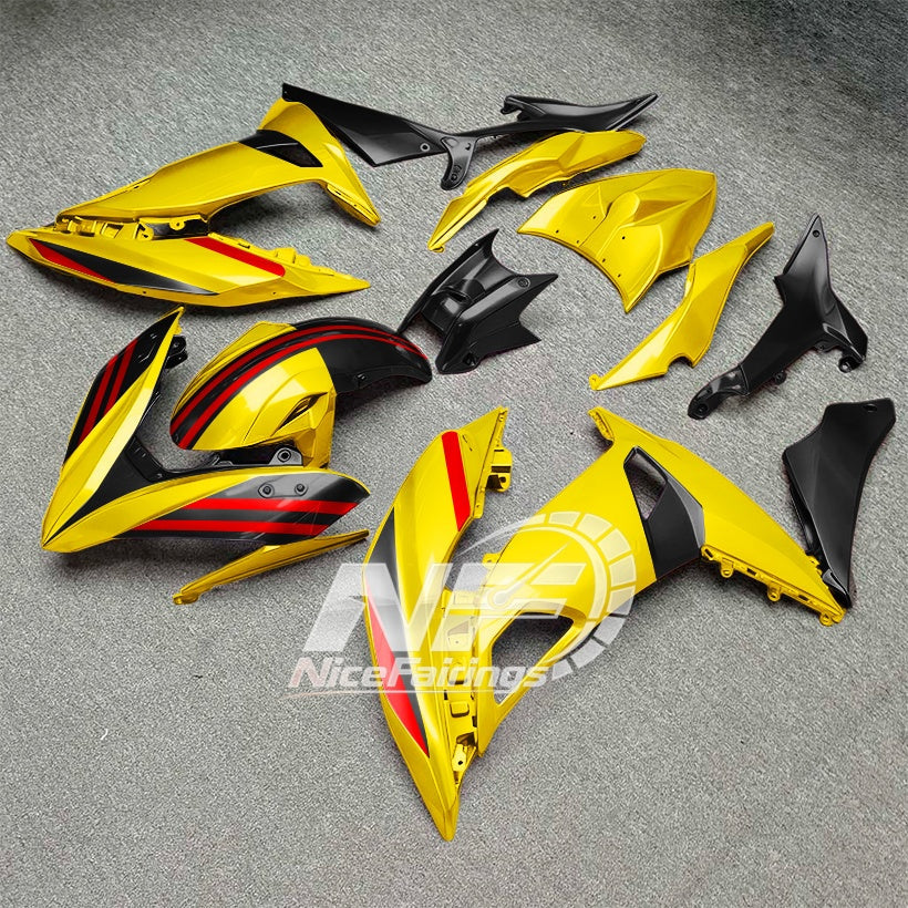 ER-6F Ninja 650 2017-2019 Replacement Fairing Set Style 28 | NiceFairings - side angle image