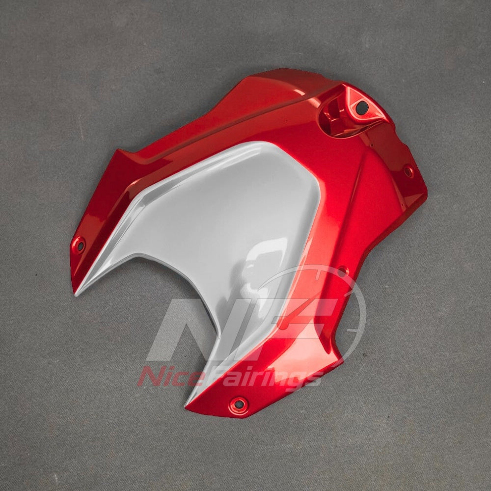 For BMW S1000RR 2025-2026 Red Black Custom Fairings with ABS Sportbike Plastics and Full Body Kit | NiceFairings - side angle image