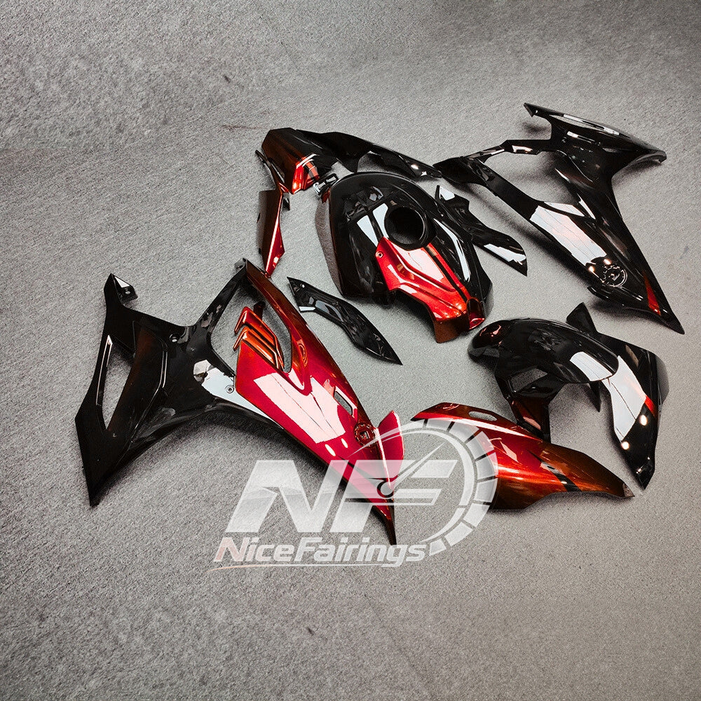 For BMW S1000RR 2019-2022 Track Edition Motorcycle Fairing Kit, Aftermarket ABS Body Panels | NiceFairings - side angle image