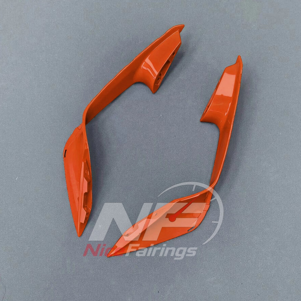 For Honda CBR1000RR-R 2024-2026 Red Black Custom Fairings with ABS Sportbike Plastics and Full Body Kit | NiceFairings - side angle image