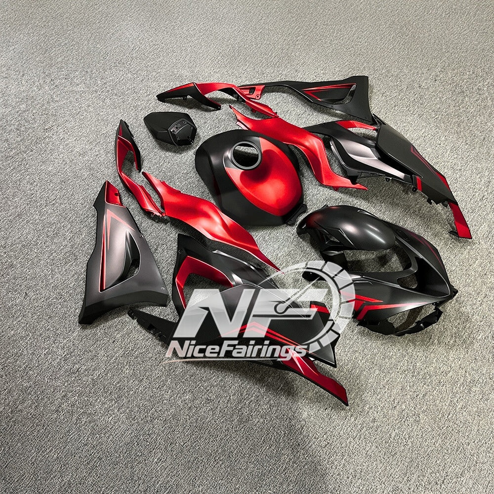 For Kawasaki ZX-6R 636 2024-2025 Replacement Fairing Set Race Replica Tank Cover | NiceFairings - side angle image