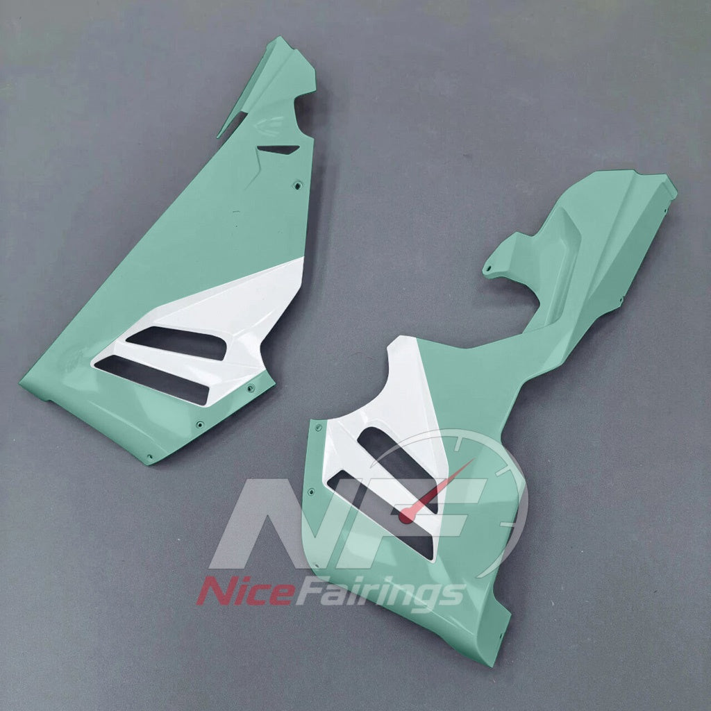 For Honda CBR1000RR-R SP 2024-2026 Green Black Motorcycle Fairing Kit with Aftermarket Body Panels | NiceFairings - side angle image