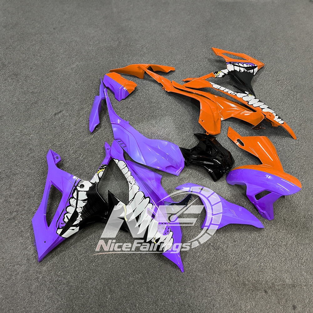 For BMW S1000RR 2019-2022 Street Bodywork Motorcycle Fairing Kit, Aftermarket ABS Body Panels | NiceFairings - side angle image