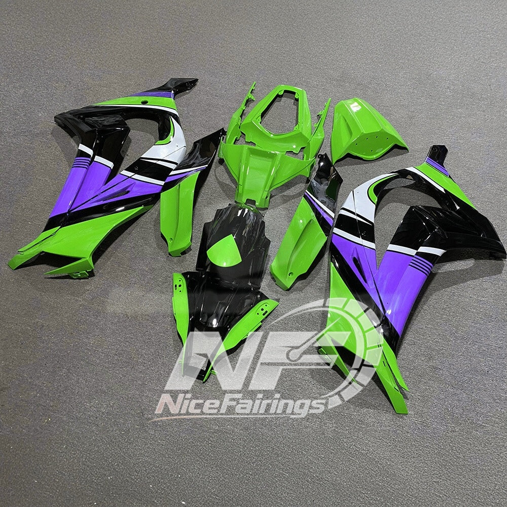 For Ninja ZX10R 2011-2015 Aftermarket Fairing Body Kit | NiceFairings - side angle image
