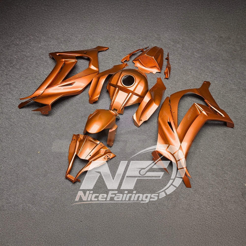 For Ninja ZX10R 2011-2015 Full Motorcycle Bodywork Kit | NiceFairings - side angle image