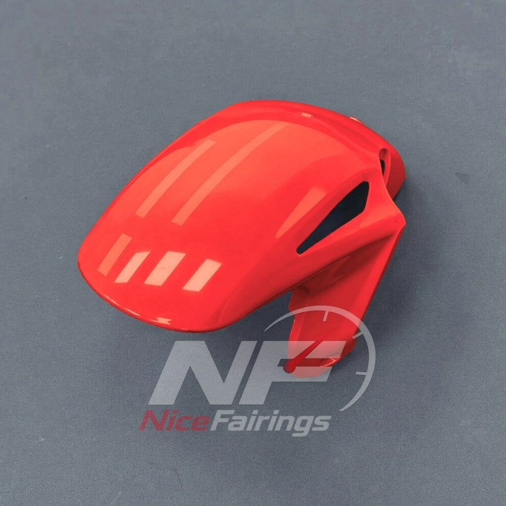 For Honda CBR1000RR-R SP 2024-2026 Red Black Sportbike Fairing Set with Custom Painted Plastics | NiceFairings - side angle image