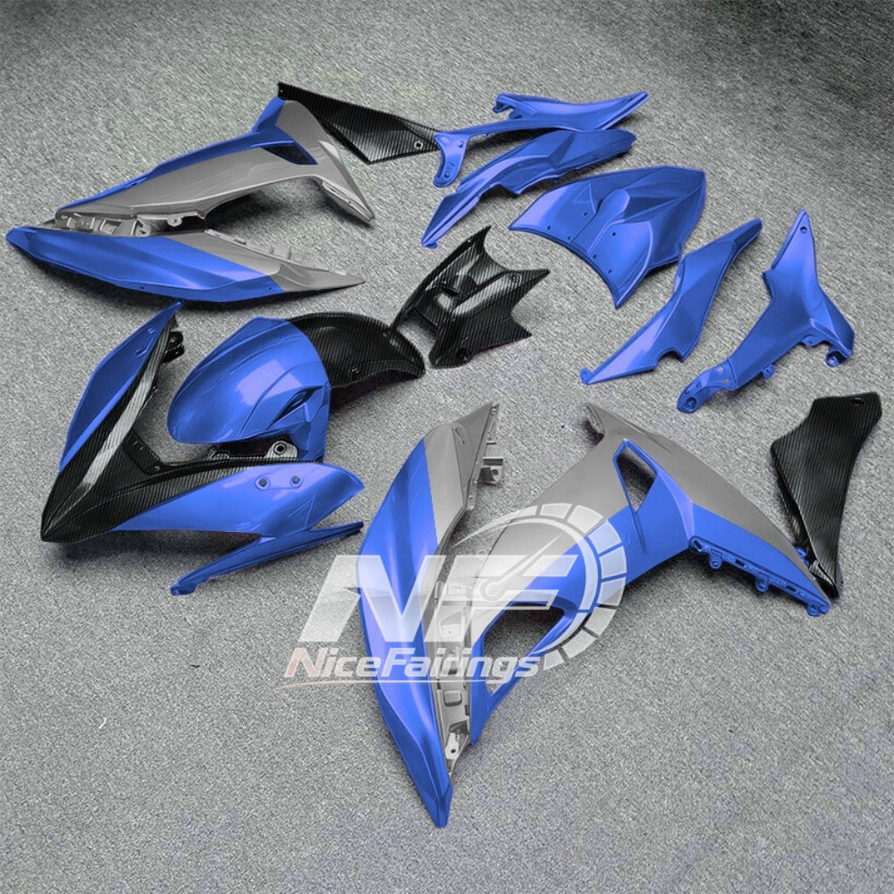 ER-6F Ninja 650 2017-2019 Replacement Fairing Set Style 04 | NiceFairings - side angle image