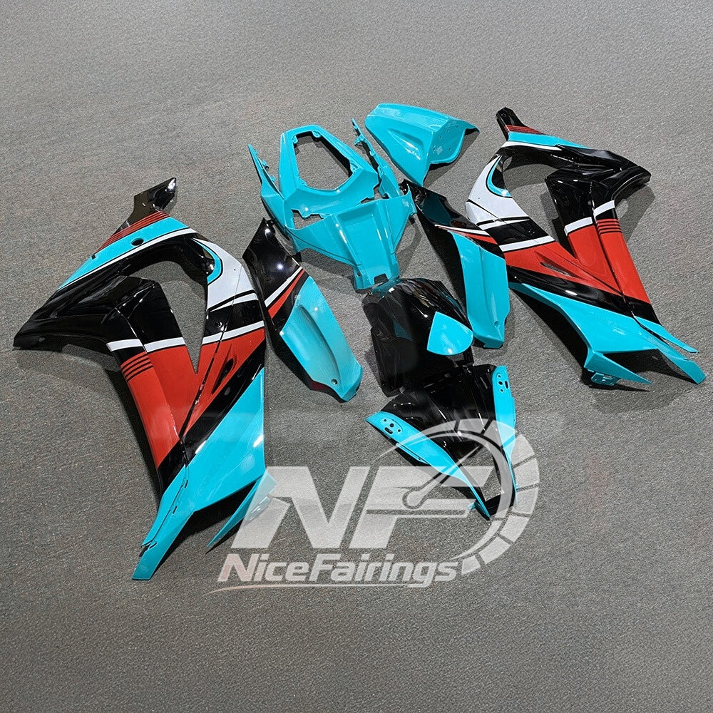 For KAWASAKI Ninja ZX10R 2011-2015 Replacement Fairing Kit | NiceFairings - side angle image