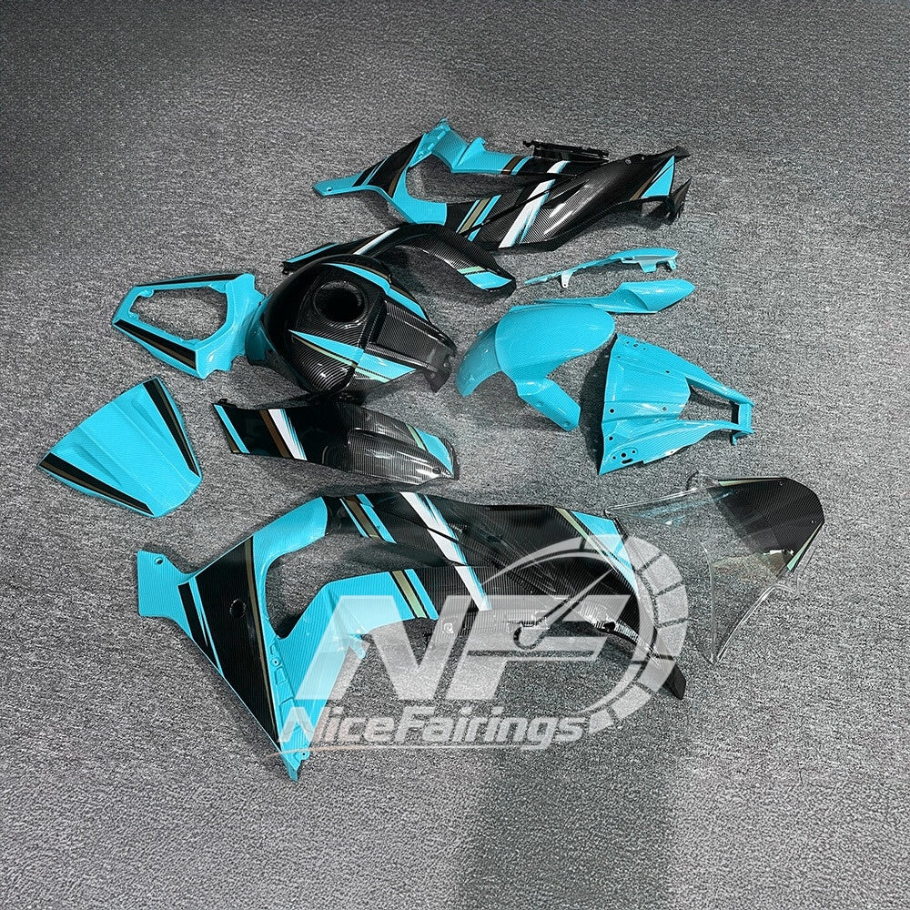 Ninja ZX10R 2011-2015 ABS Body Panels Fairing Set | NiceFairings - side angle image