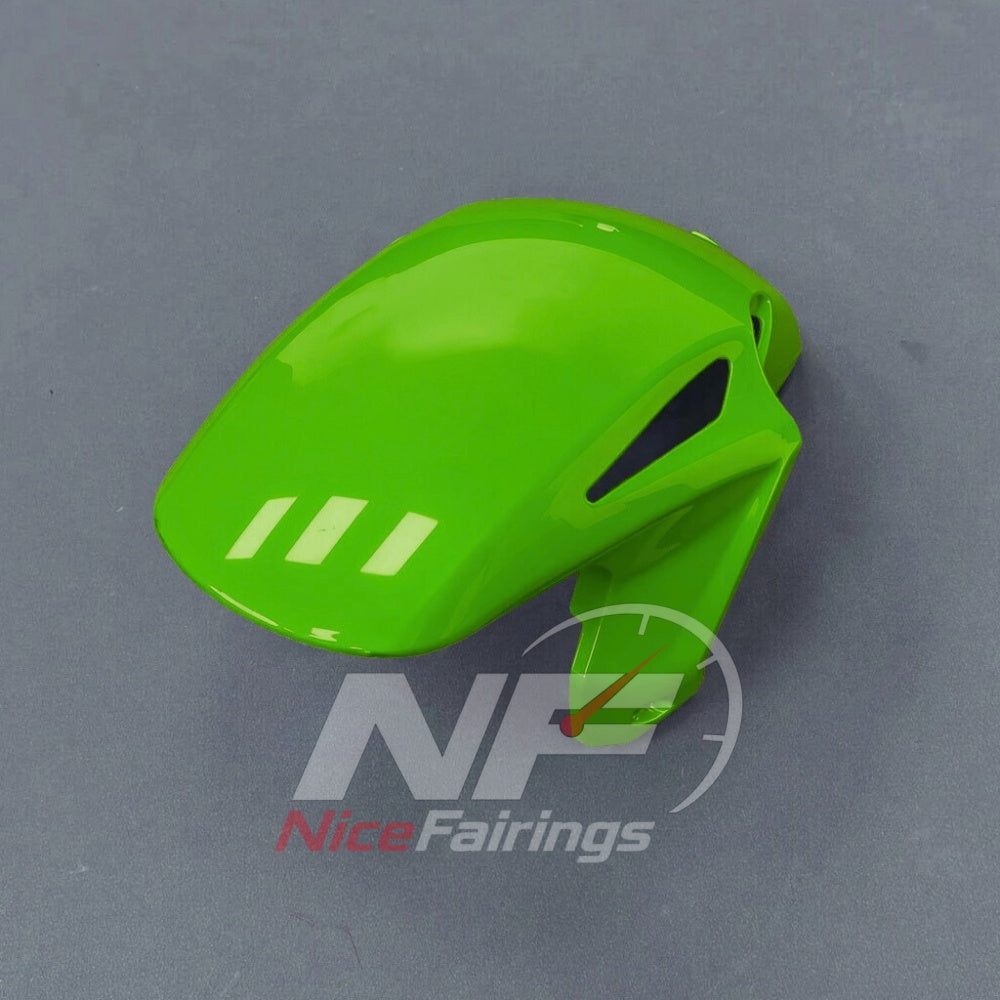 For Honda CBR1000RR-R SP 2024-2026 Green Black Motorcycle Fairing Kit with Aftermarket Body Panels | NiceFairings - side angle image