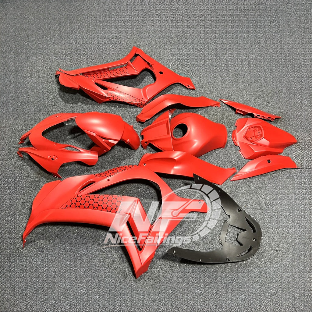 For KAWASAKI ZX10R 2016-2020 Aftermarket Fairing Kit Replacement Plastics | NiceFairings - side angle image