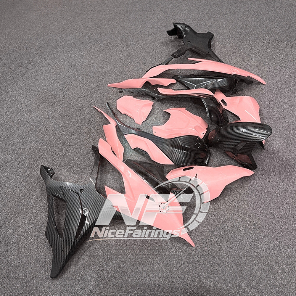 For BMW S1000RR 2019-2022 Track Edition Performance Edition Full Fairing Kit, Painted ABS Motorcycle Plastics | NiceFairings - side angle image