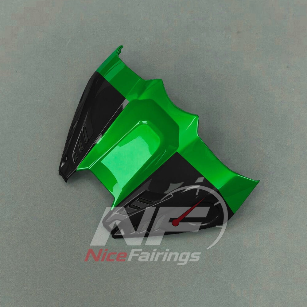 For Honda CBR1000RR-R 2024-2026 Green Black ABS Body Kit with Street and Track Fairing Panels | NiceFairings - side angle image