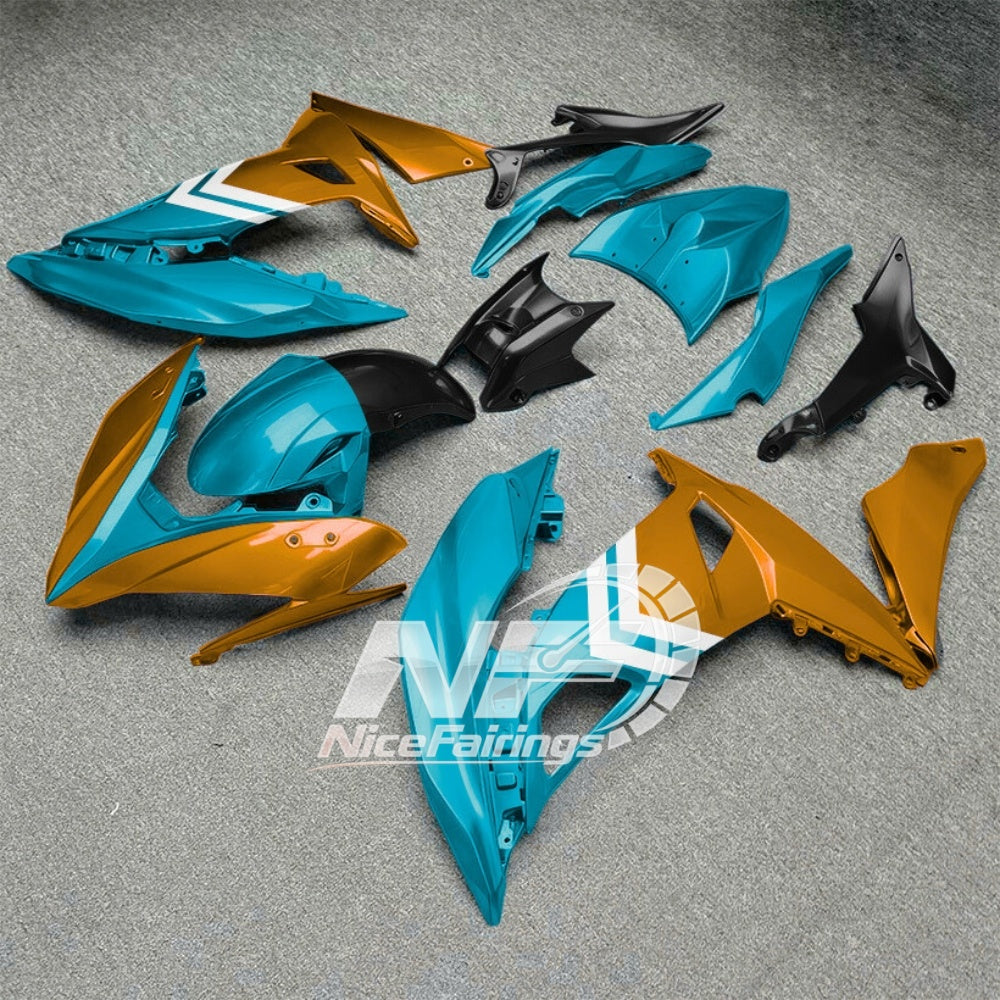 KAWASAKI Ninja 650 Custom Body Panels Style 47 | NiceFairings - side angle image