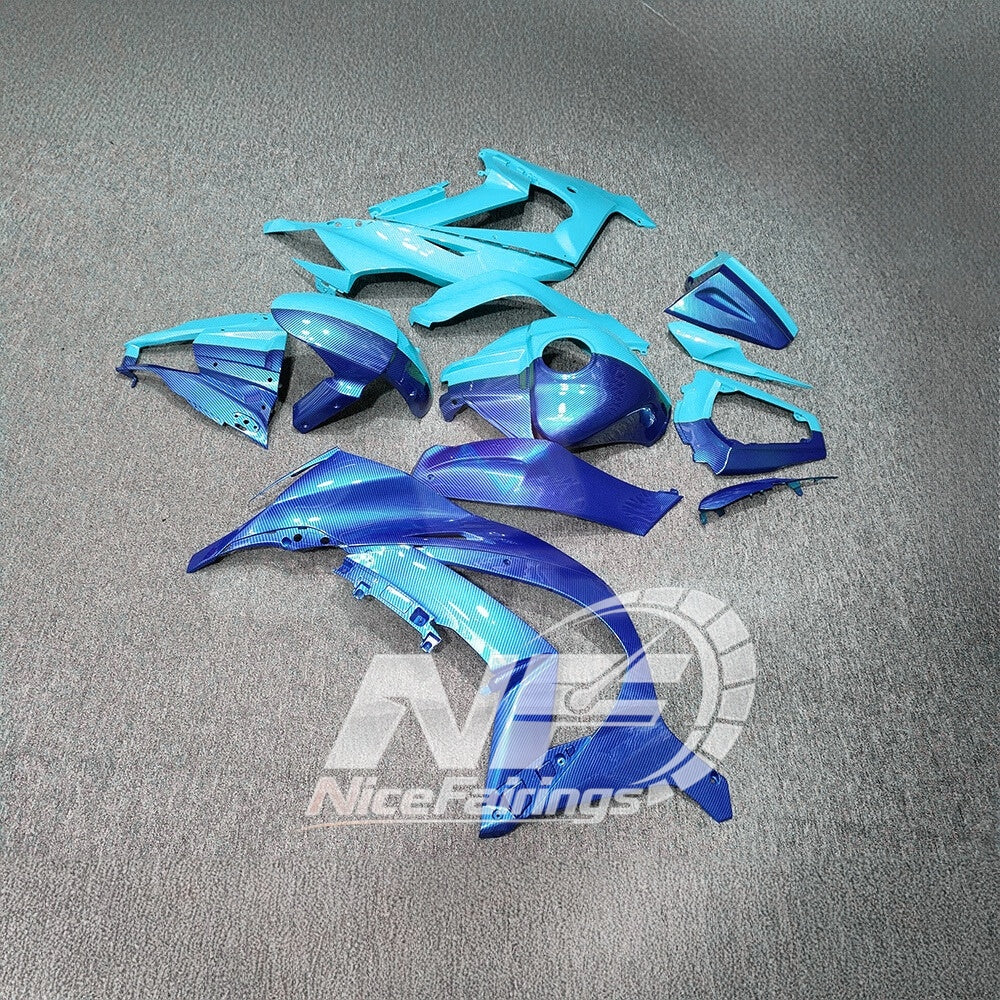 For KAWASAKI Ninja ZX10R 2011-2015 Complete Fairing Set | NiceFairings - side angle image