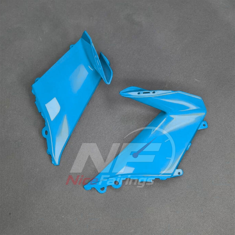 For BMW S1000RR 2025-2026 Blue Black ABS Fairing Kit with Painted Bodywork and Replacement Panels | NiceFairings - side angle image