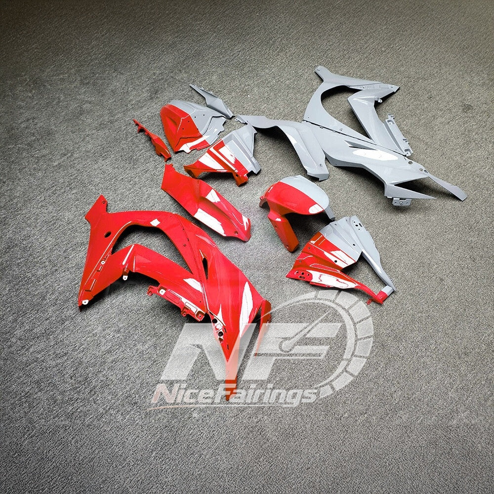 For Ninja ZX10R 2011-2015 Full Motorcycle Bodywork Kit | NiceFairings - side angle image