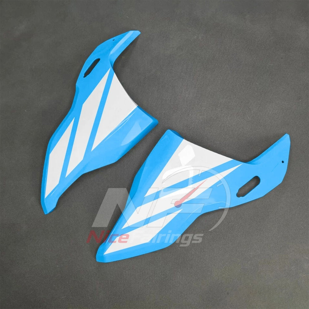 For BMW S1000RR 2025-2026 Blue Black Painted ABS Fairings with Complete Replacement Bodywork | NiceFairings - side angle image