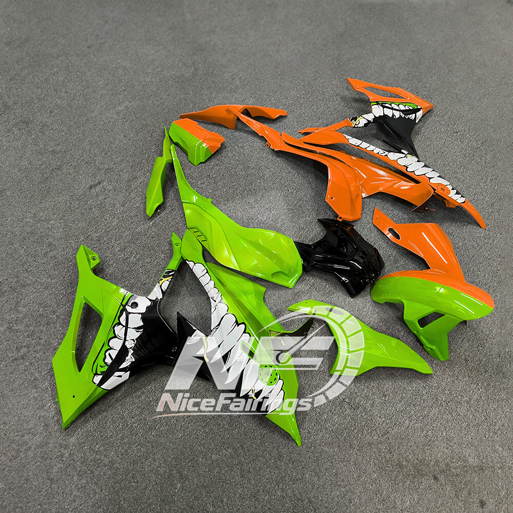 For BMW S1000RR 2019-2022 Full Body Kit Sportbike Fairings, Custom ABS Bodywork And Replacement Plastics | NiceFairings - side angle image