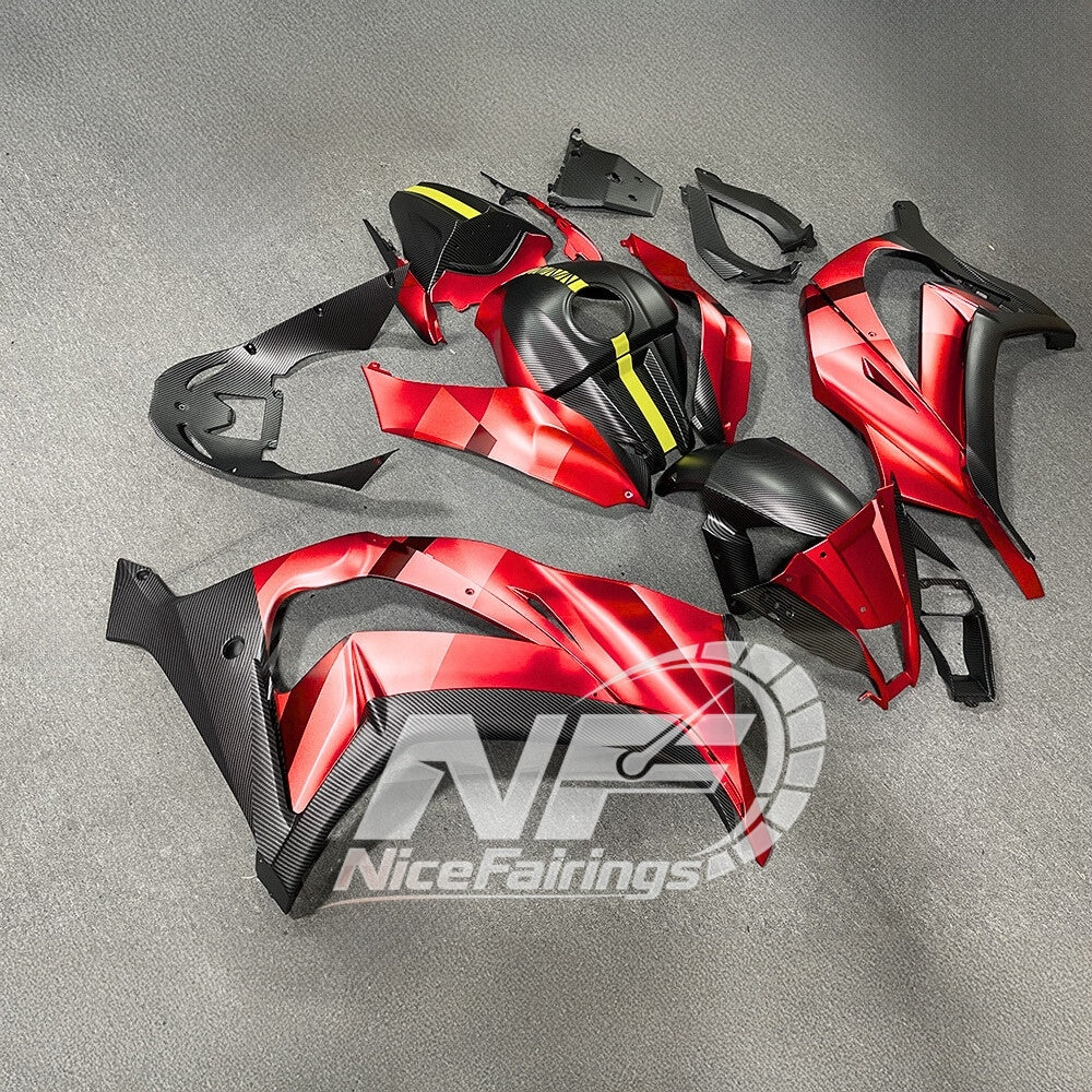 For Ninja ZX10R 2011-2015 Full Motorcycle Bodywork Kit | NiceFairings - side angle image