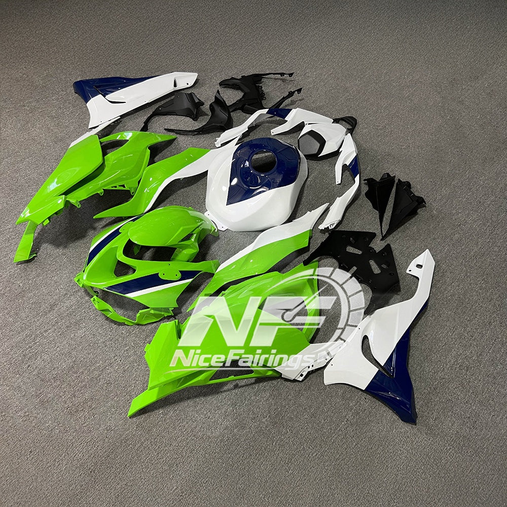 For Kawasaki ZX6R 636 2024-2025 Painted Motorcycle Bodywork Red Black Tank Cover | NiceFairings - side angle image
