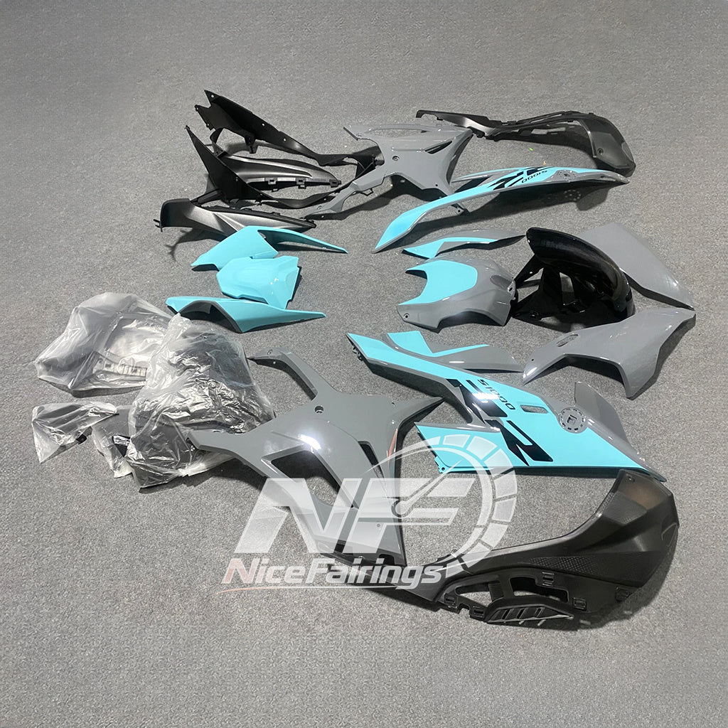 For BMW S1000RR 2019-2022 Race Replica Custom Painted ABS Body Kit For Street Or Track | NiceFairings - side angle image
