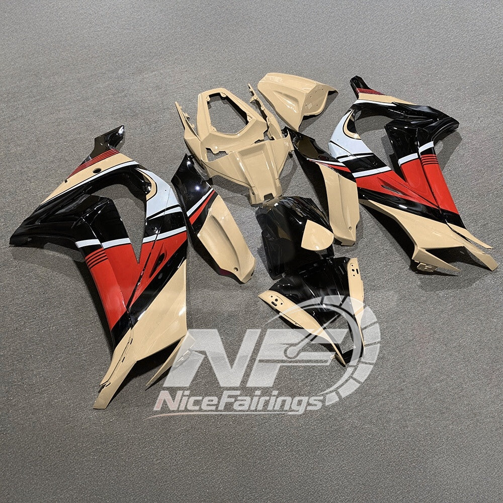 For KAWASAKI ZX10R 2011-2015 Custom Sportbike Fairings | NiceFairings - side angle image