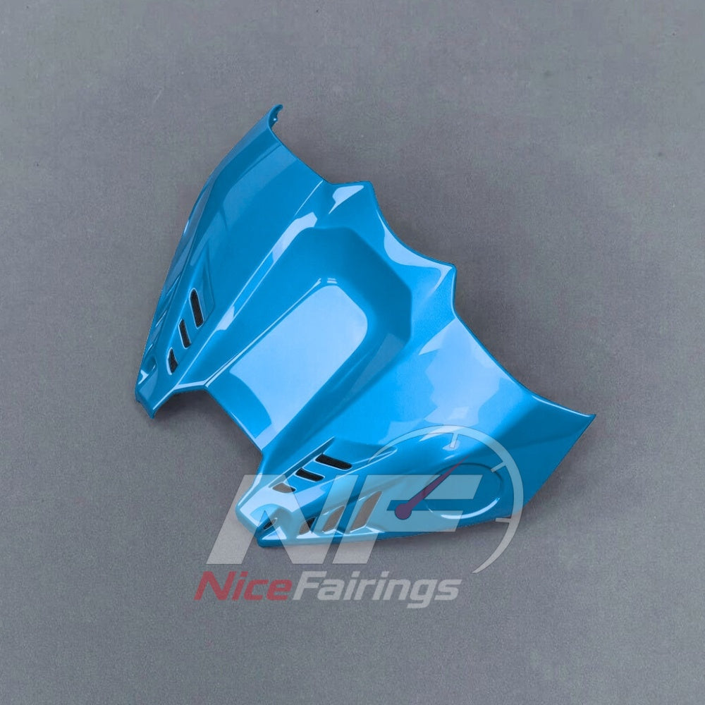 For Honda CBR1000RR-R 2024-2026 Blue Black Custom Fairings with ABS Sportbike Plastics and Full Body Kit | NiceFairings - side angle image