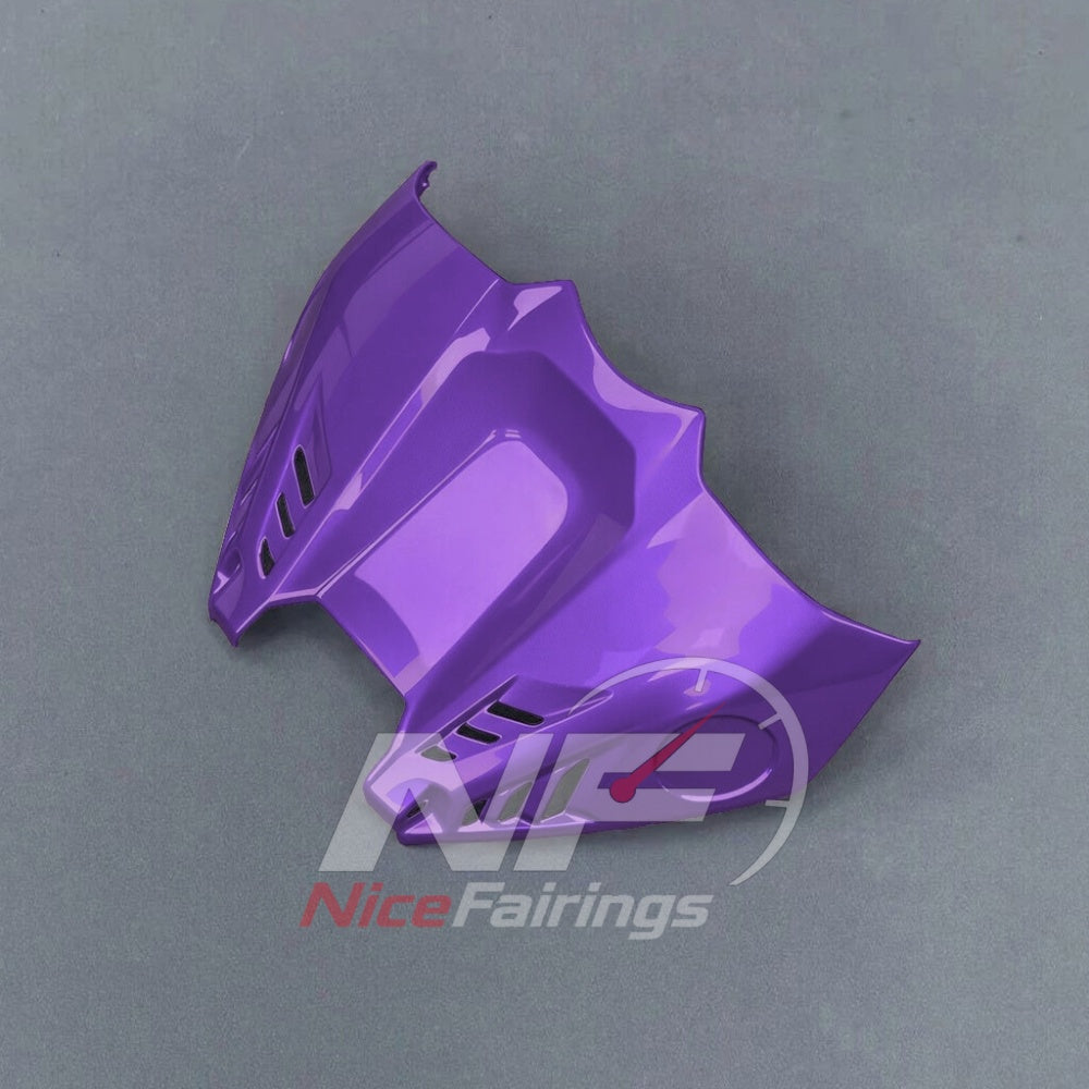 For Honda CBR1000RR-R SP 2024-2026 Purple Black Sportbike Fairing Set with Custom Painted Plastics | NiceFairings - side angle image