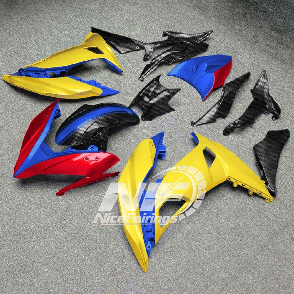KAWASAKI Ninja 650 2017-2019 Sportbike Bodywork Style 11 | NiceFairings - side angle image