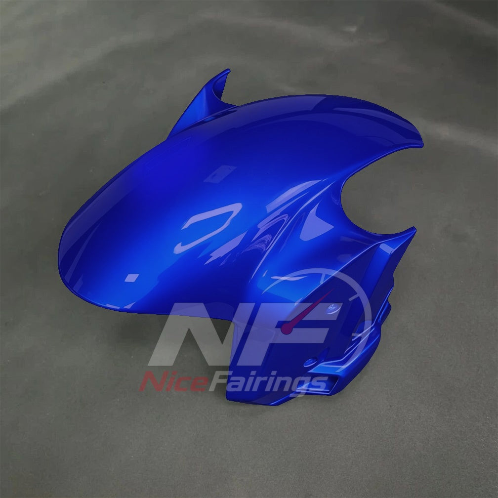 For BMW S1000RR 2025-2026 Purple Black Custom Fairings with ABS Sportbike Plastics and Full Body Kit | NiceFairings - side angle image